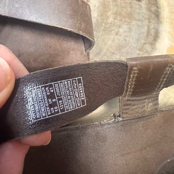 Chaco Wayferer leather sandals in Otter Size 10 - Picture 5 of 6